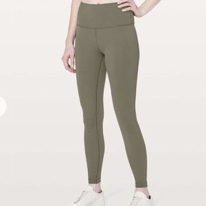 Lululemon Wunder Under Hi-Rise Women's Tight Full-On Luxtreme 28" Dark Olive - S